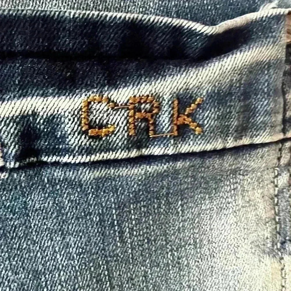 Men's Sz 42 Crocker Ranch Denim Blue Jeans - Picture 7 of 7